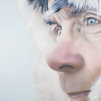 Sami - portrait peint, peinture artistique - cbaud